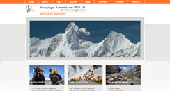 Desktop Screenshot of prestigeadventure.com